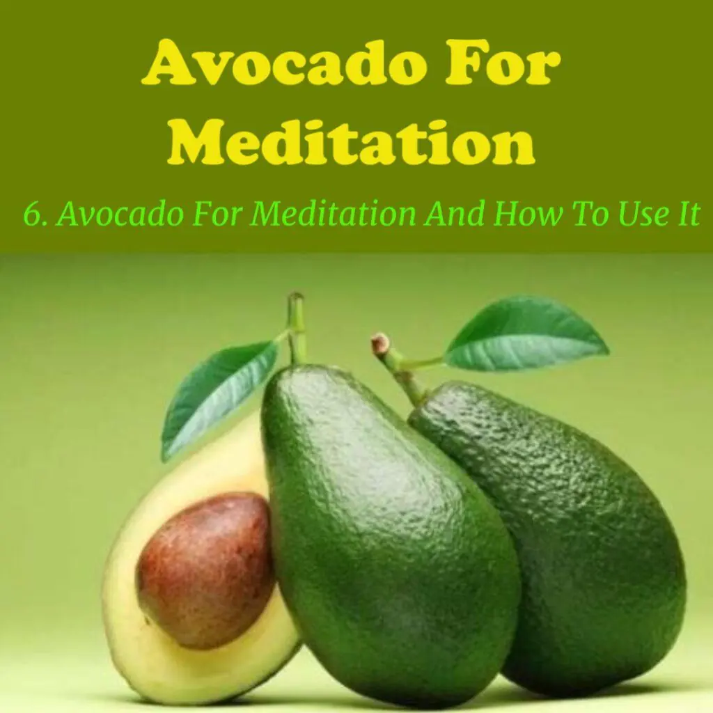 Avocado For Meditation