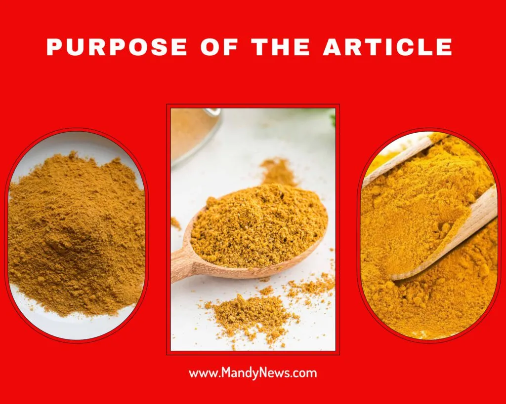 Purpose of the article
