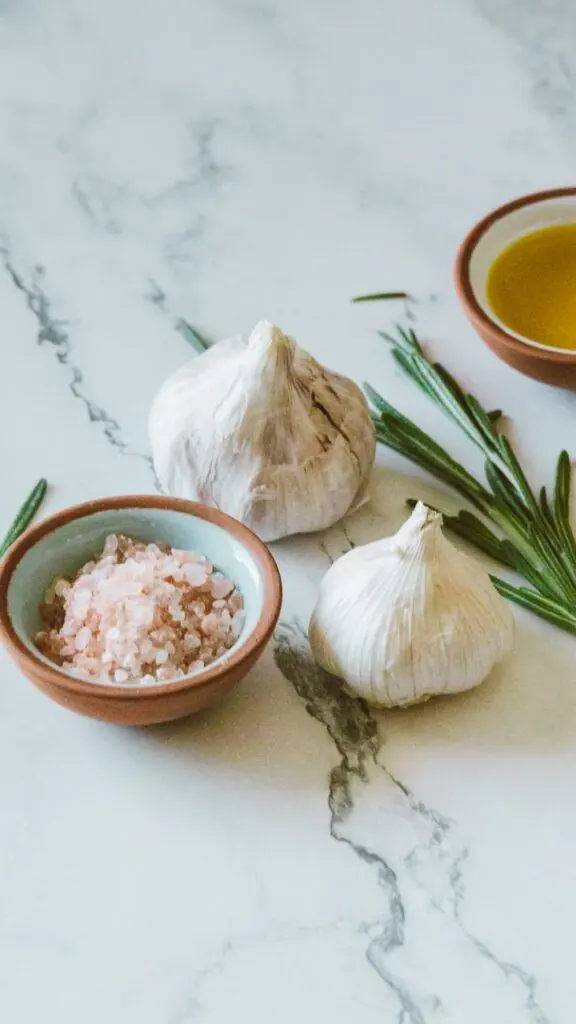 garlic and salt