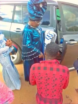 Collins Asein with Evangelist Bola Are in 2019