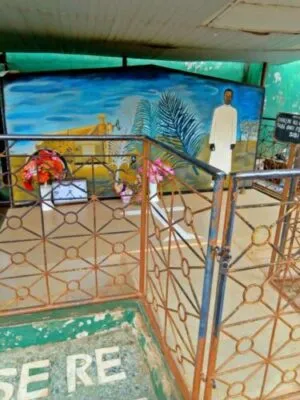 Water point at the Babalola prayer ground in Ikeji Arakeji
