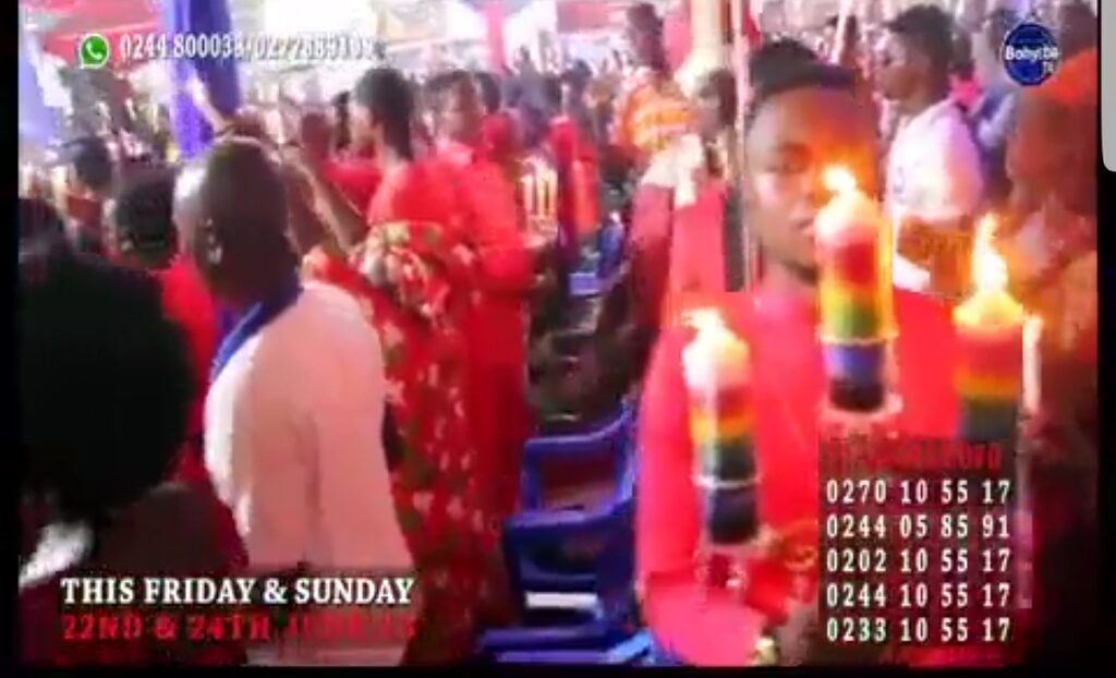 Watch Shocking Video Of Ghana's First Money Ritual Church