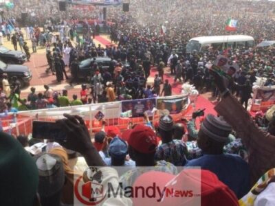 President Buhari Campaigns In Taraba