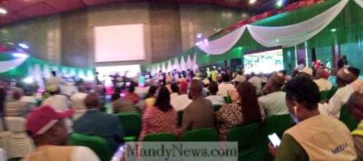 Video Of APC National Chairman, Adams Oshiohmole Reacting To Election Postponement 1 DziavYnXcAAcAI1