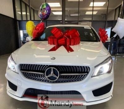 Bobrisky Buys A Brand New 2016 Mercedez Benz AMG (Photos) 4 Bobrisky 2016 CLA 45 AMG German
