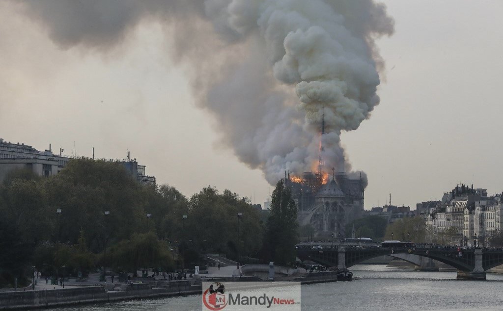 Fire Breaks Out At Notre-Dame Cathedral In Paris (Photos)