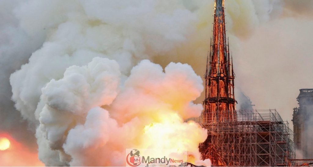 Fire Breaks Out At Notre-Dame Cathedral In Paris (Photos)