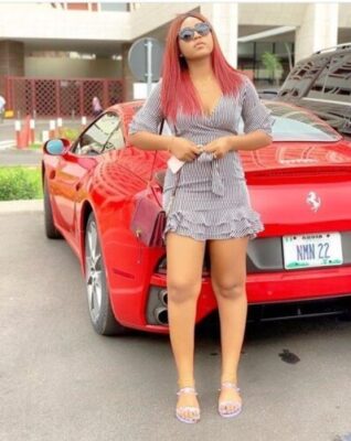 Actress Regina Daniels Steps Out With Her Husband's Customized Ferrari (Photos) 4 9381898 cymera20190513111633 jpegd6473f7a60d41928feff03f9cc57cfc2