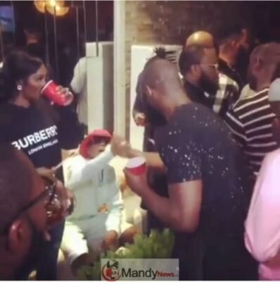 Wizkid And Tiwa Savage Step Out Together For Patoranking's Album Listening Party
