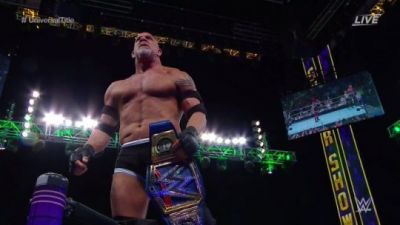 Goldberg Wins WWE Universal Title At Super ShowDown 1 Goldberg