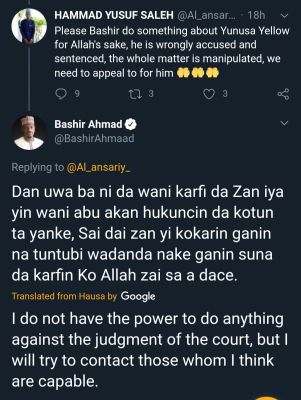 Bashir Ahmed To Plea For Ese Oruru's Abductor, Yunusa Dahiru 2 EYpMUPPWoAAHNqA