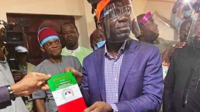 Video and Pictures Showing Incredible Jubilation As Obaseki Joins PDP