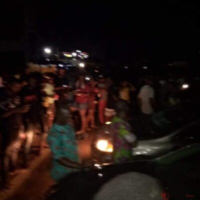 EndSARS Protesters Hold All Night Protest In Benin (Photos, Video) EndSARS Protesters Hold All Night Protest In Benin (Photos, Video)