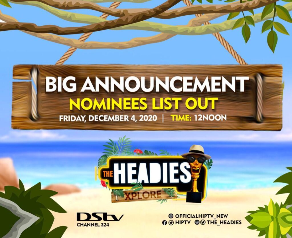 Davido Leads All Nominees For 2020 Headies Awards Full List