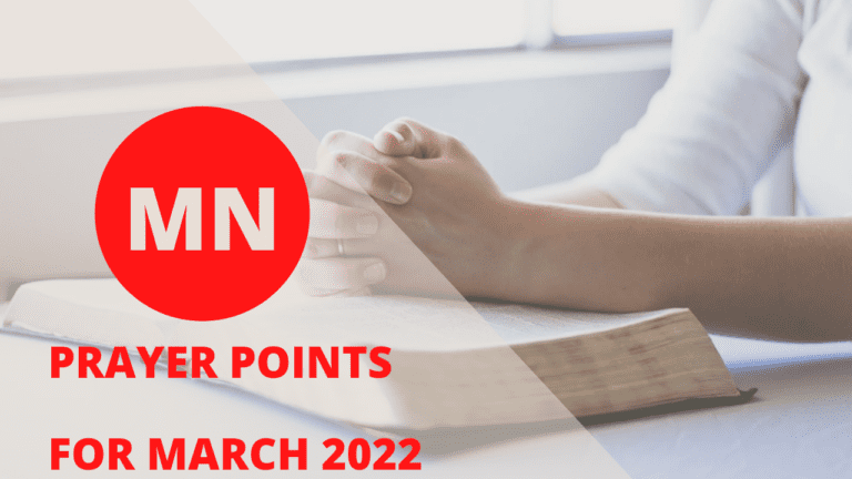 Prayer Points For March 2022: Midnight Prayers & Fast To Change Your Life