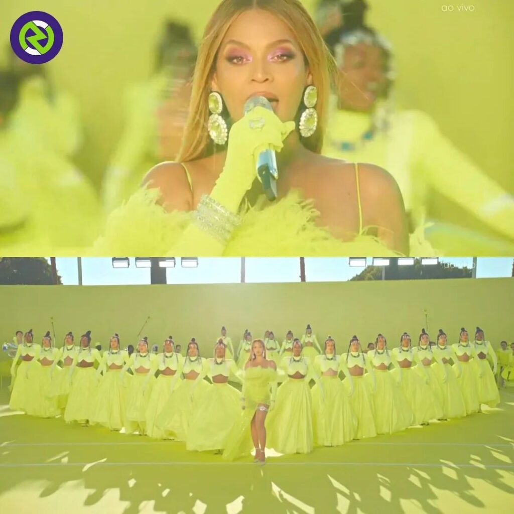 10 Beautiful Photos From Beyonce’s Oscars 2022 Performance | MandyNews