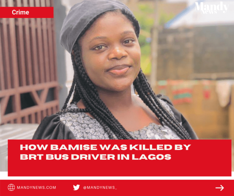 How Bamise Was Killed By BRT Bus Driver In Lagos
