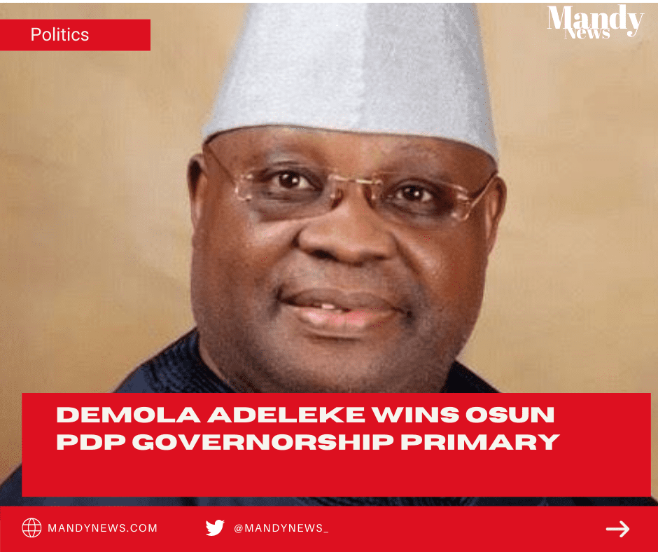 Demola Adeleke Wins Osun PDP Governorship Primary