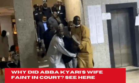 Why Did Abba Kyari's Wife Faint In Court? See Here