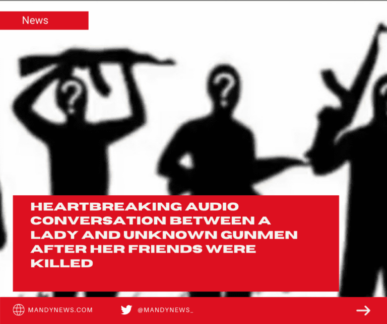 Heartbreaking Audio Conversation Between A Lady And Unknown Gunmen After Her Friends Were Killed