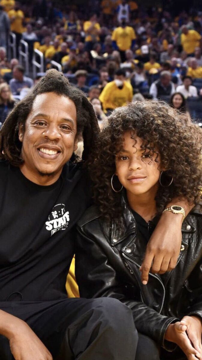 Photos Of Jay Z And Blue Ivy At The 2022 NBA Finals Go Viral