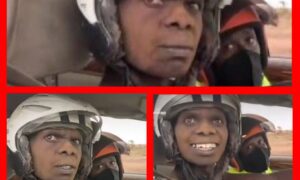 Guy With Helmet: Kenyan Race Car Meme