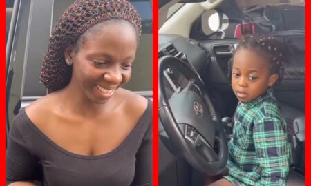 Video Of Davido's Son Ifeanyi With His Nanny Before His Death Goes Viral