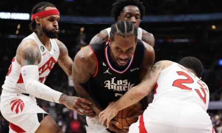 Toronto Raptors and the Los Angeles Clippers