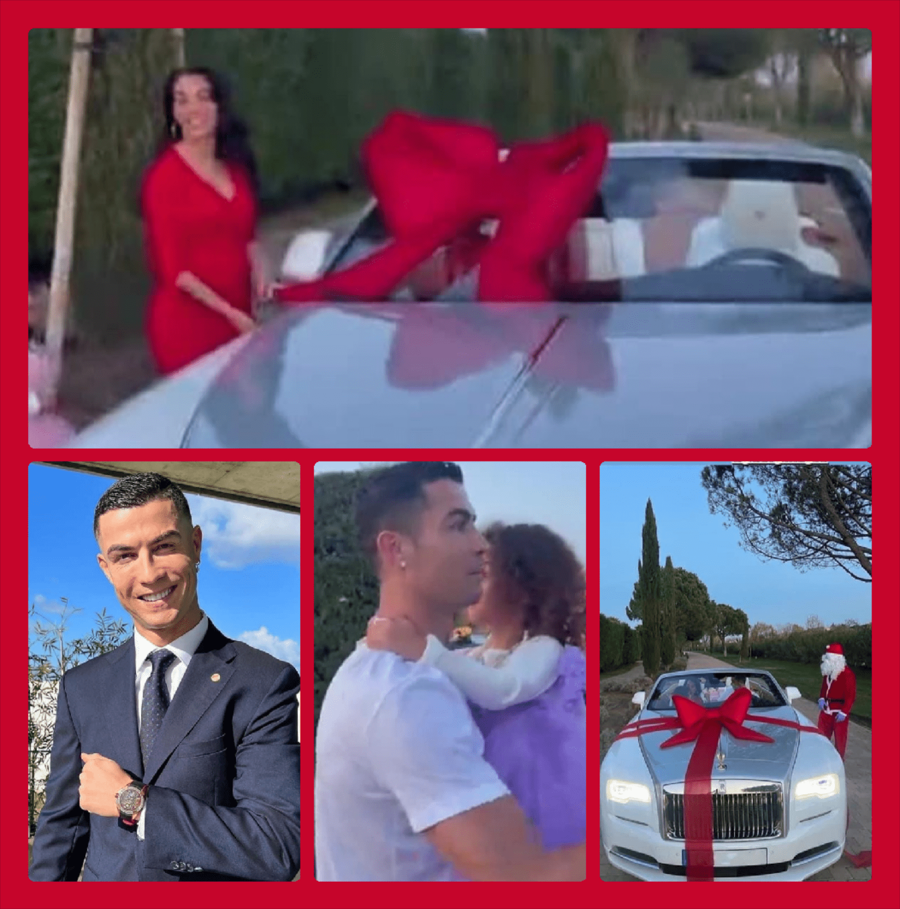 Viral Video: Georgina Rodriguez Gifts Cristiano Ronaldo A Rolls-Royce Car