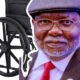 Photo of CJN Ariwoola Disguised in Wheelchair at Airport Goes Viral