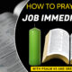 How To Pray To Get Job Immediately Using Psalm 65 And Green Candle