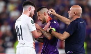 Fiorentina Star Cristiano Biraghi Suffers Injury from West Ham Fan Attack