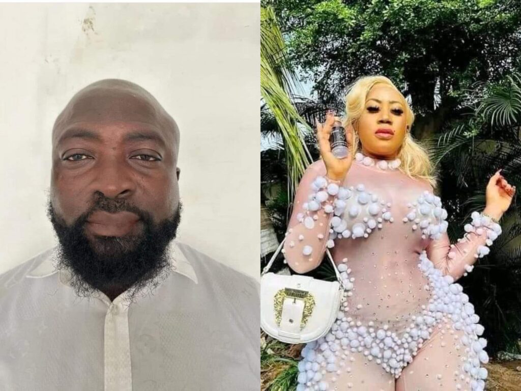 Meet Saheed Olasunkanmi: The Man In Moyo Lawal's Viral Video