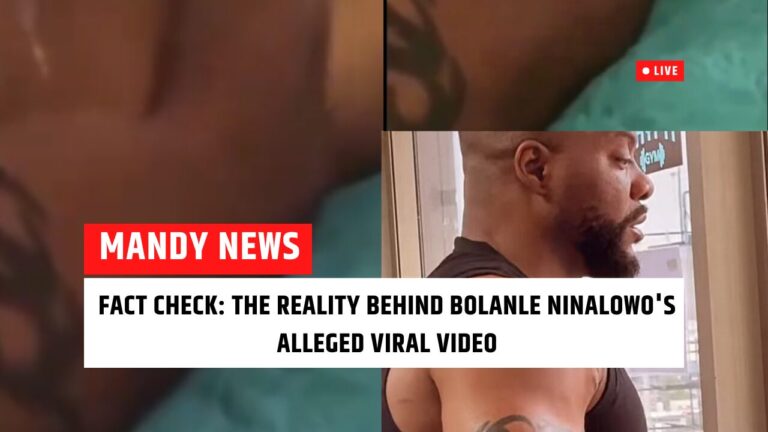 Fact Check: The Reality Behind Bolanle Ninalowo's Alleged Viral Video