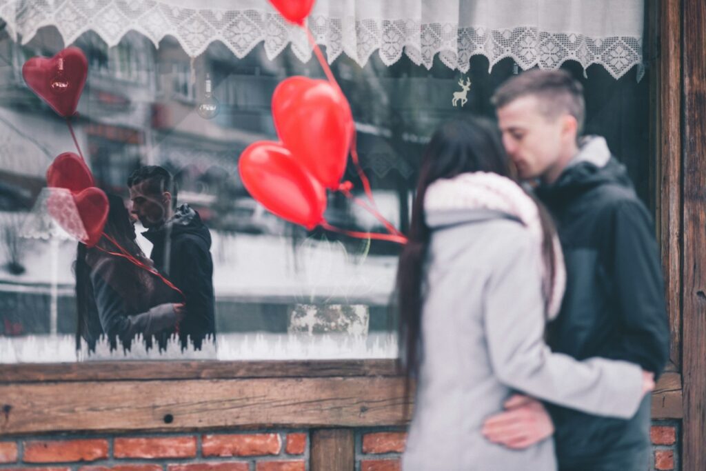 200+ Questions To Ask Your Boyfriend On Valentine's Day 4 man and woman kissing